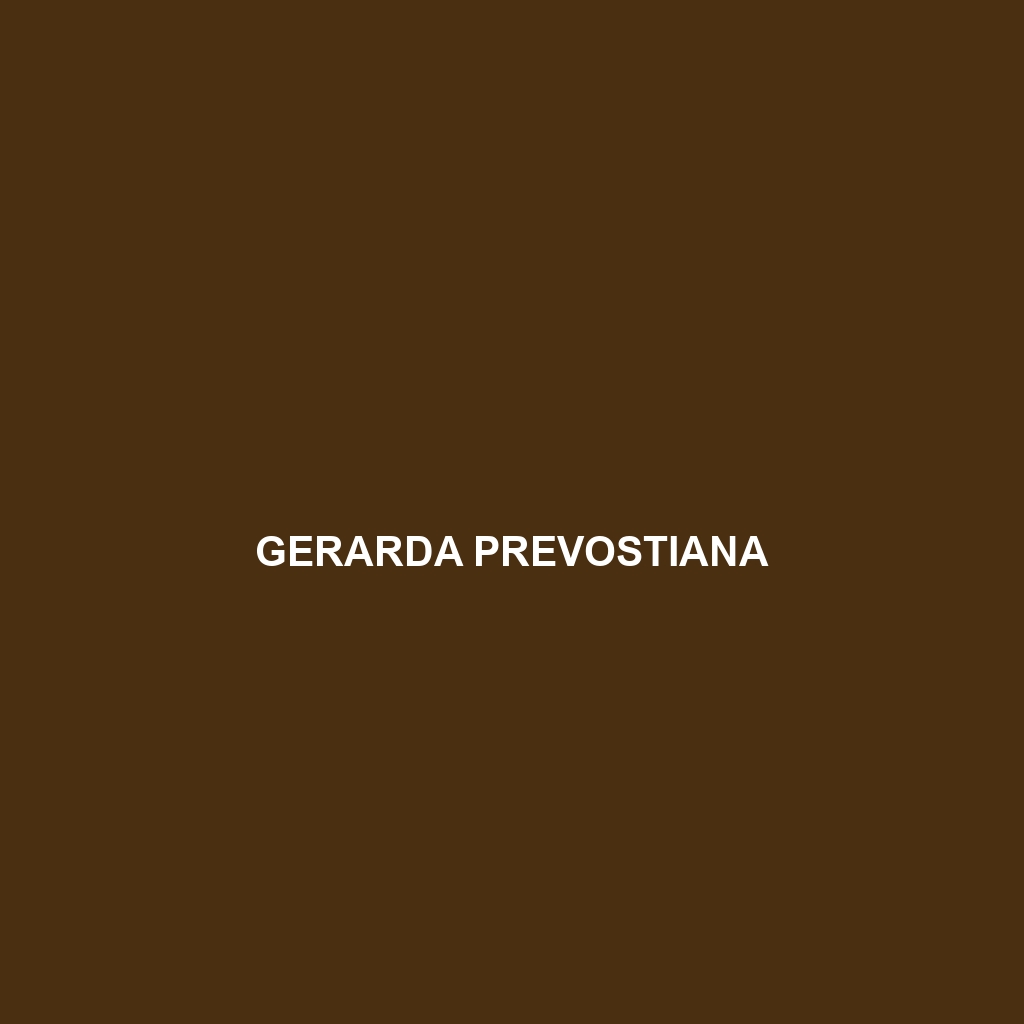 Gerarda prevostiana