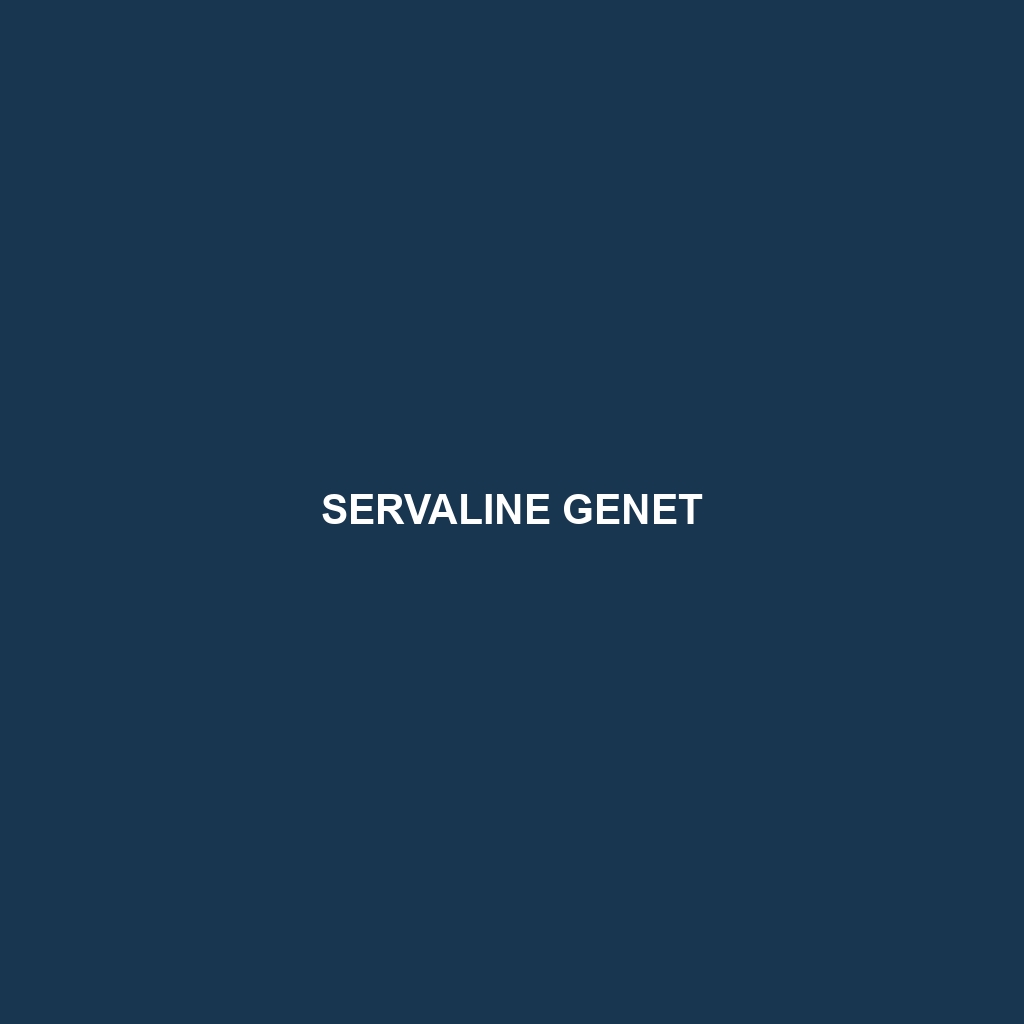 Servaline Genet