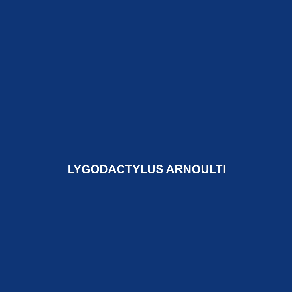 Lygodactylus arnoulti