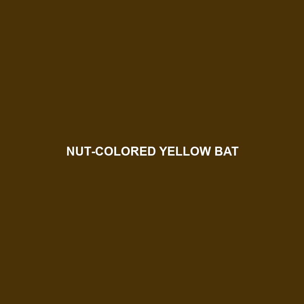 Nut-colored Yellow Bat