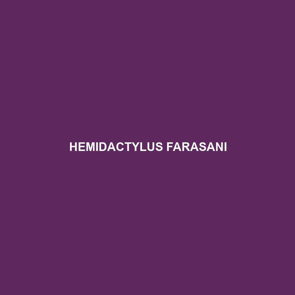 Hemidactylus farasani