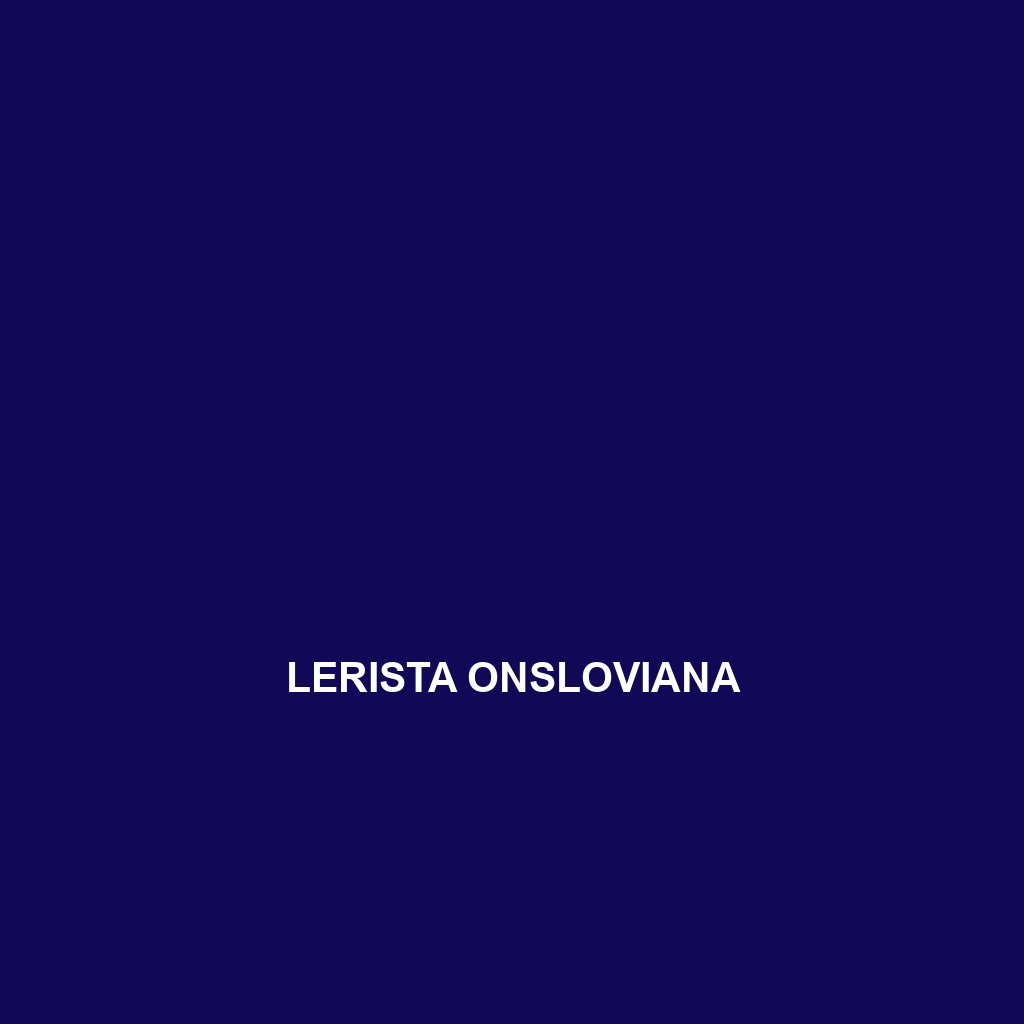 Lerista onsloviana