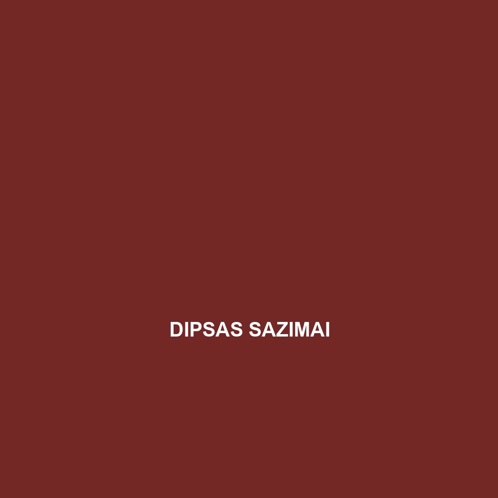 Dipsas sazimai