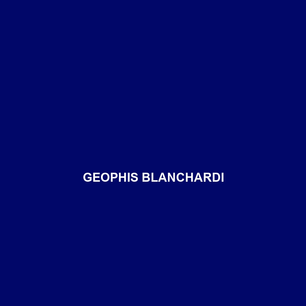 Geophis blanchardi