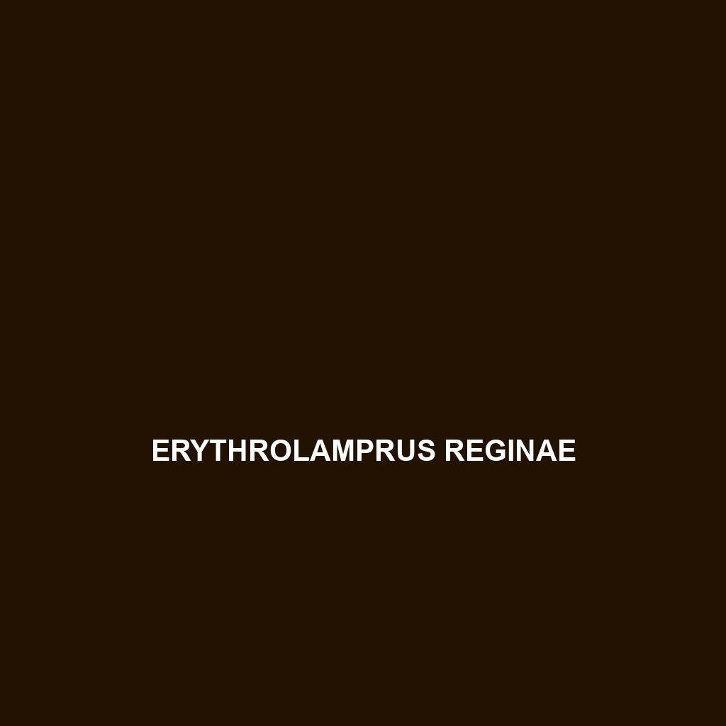 Erythrolamprus reginae