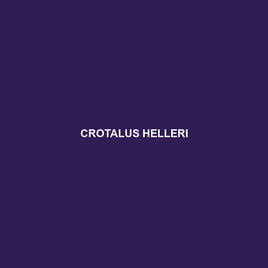 Crotalus helleri