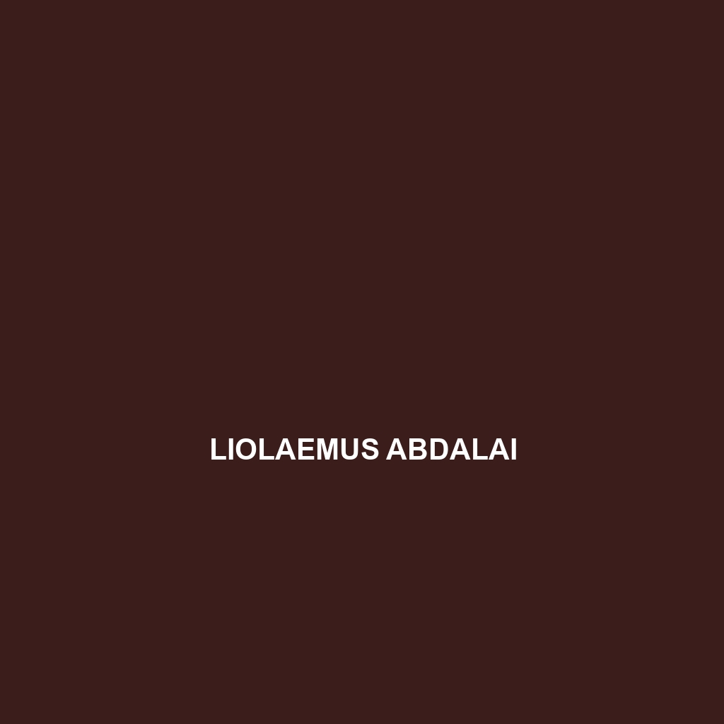 Liolaemus abdalai