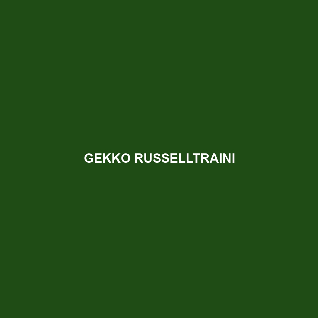 Gekko russelltraini