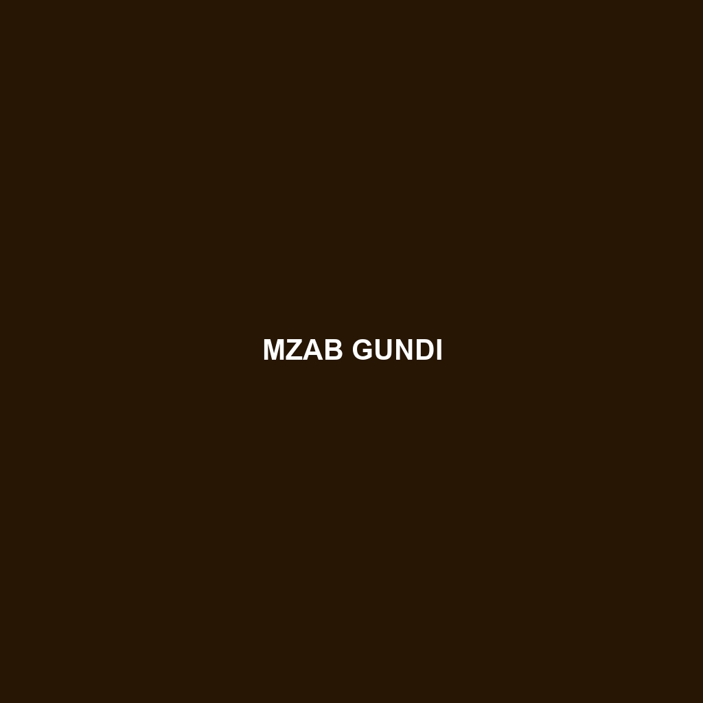 Mzab Gundi