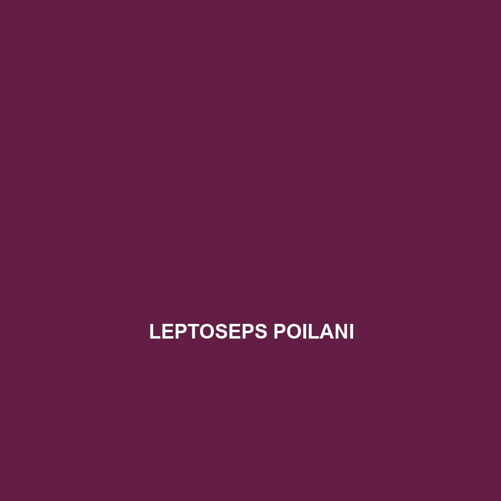 Leptoseps poilani