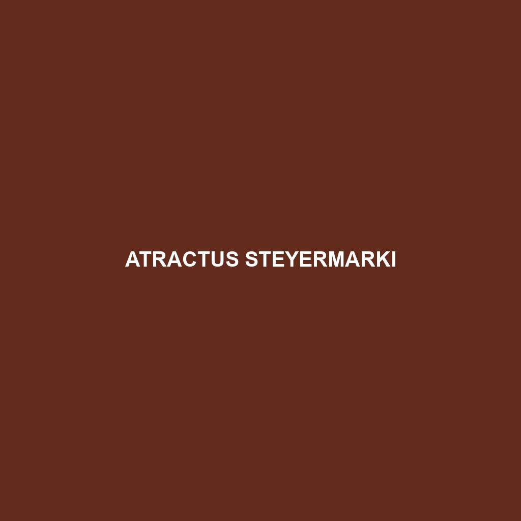 Atractus steyermarki