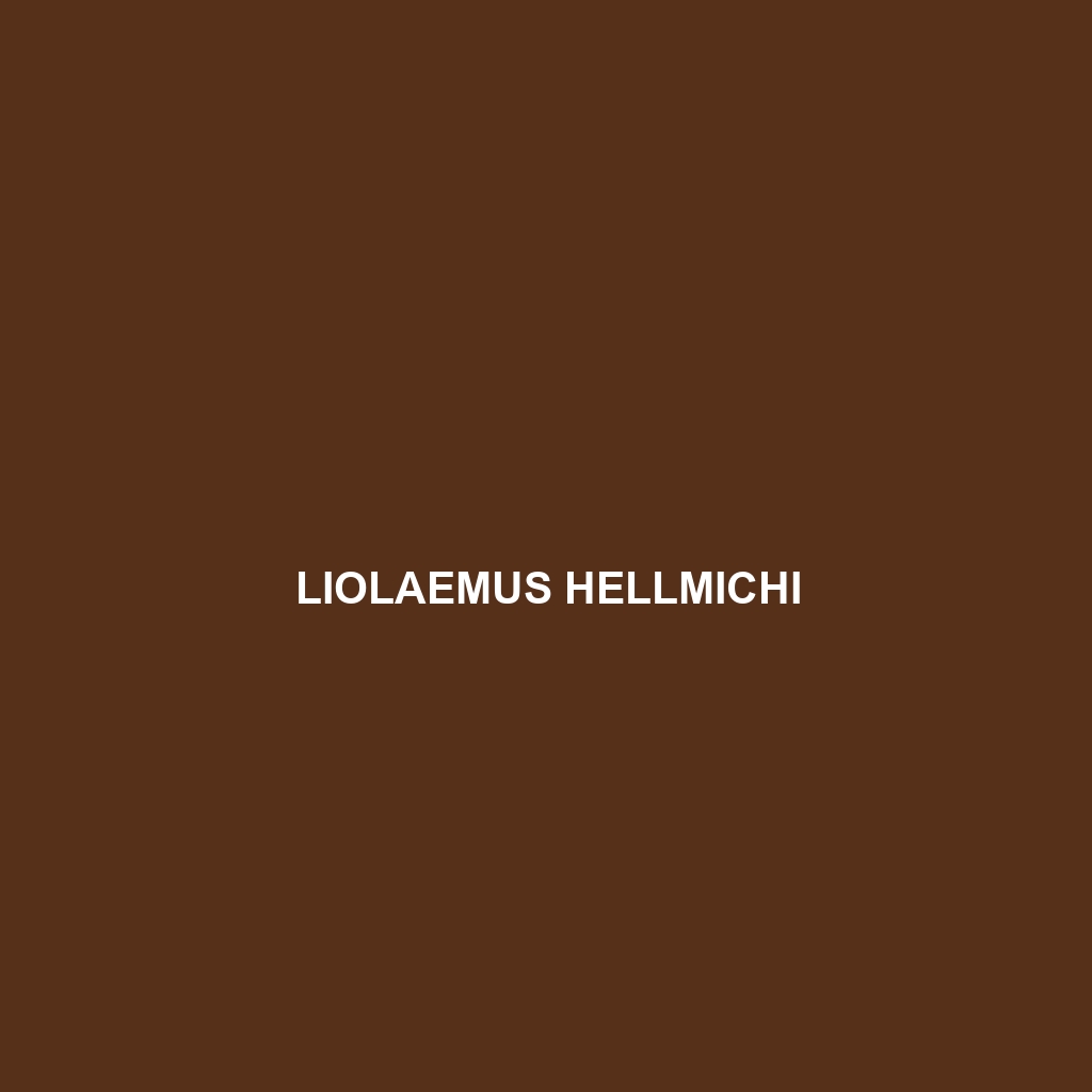 Liolaemus hellmichi