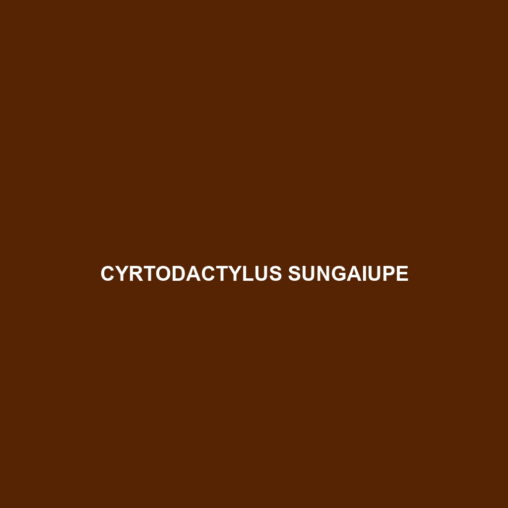 Cyrtodactylus sungaiupe