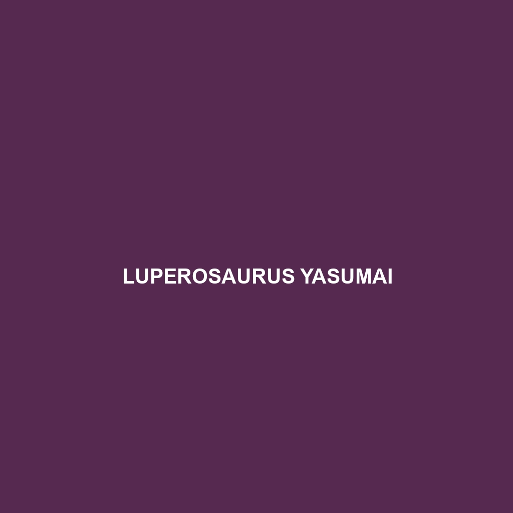 Luperosaurus yasumai