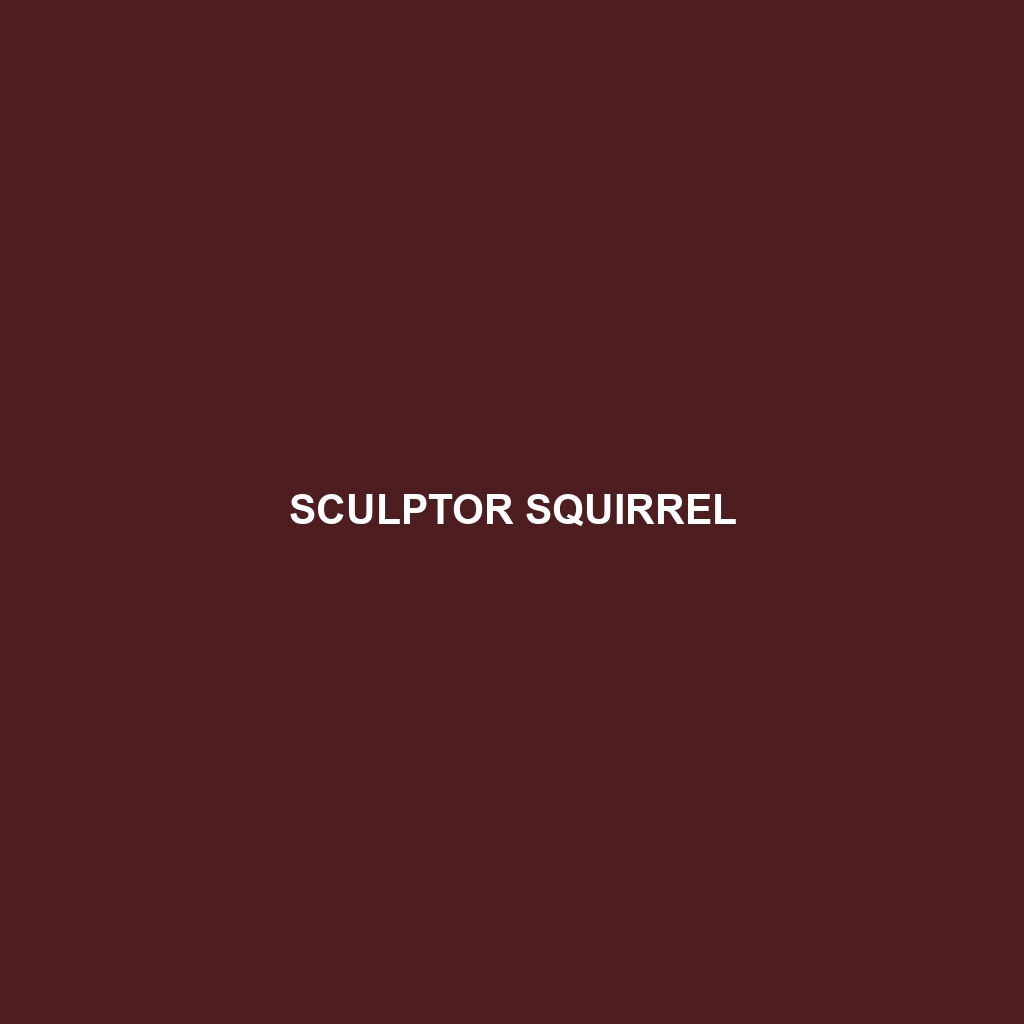 Sculptor Squirrel