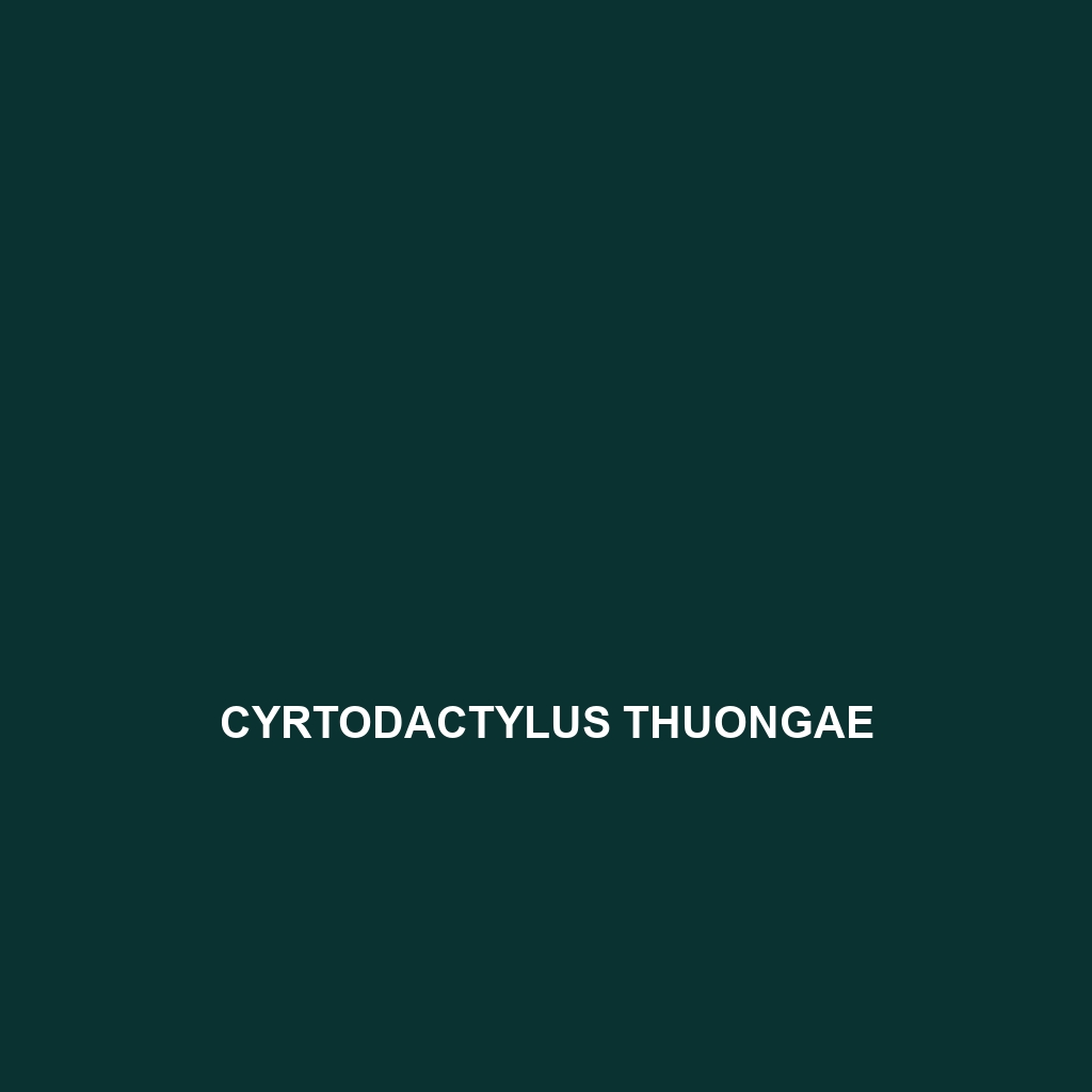 Cyrtodactylus thuongae