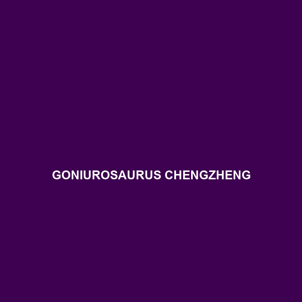 Goniurosaurus chengzheng