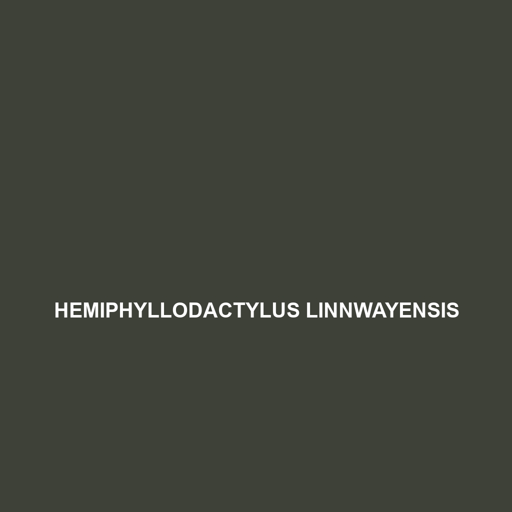 Hemiphyllodactylus linnwayensis