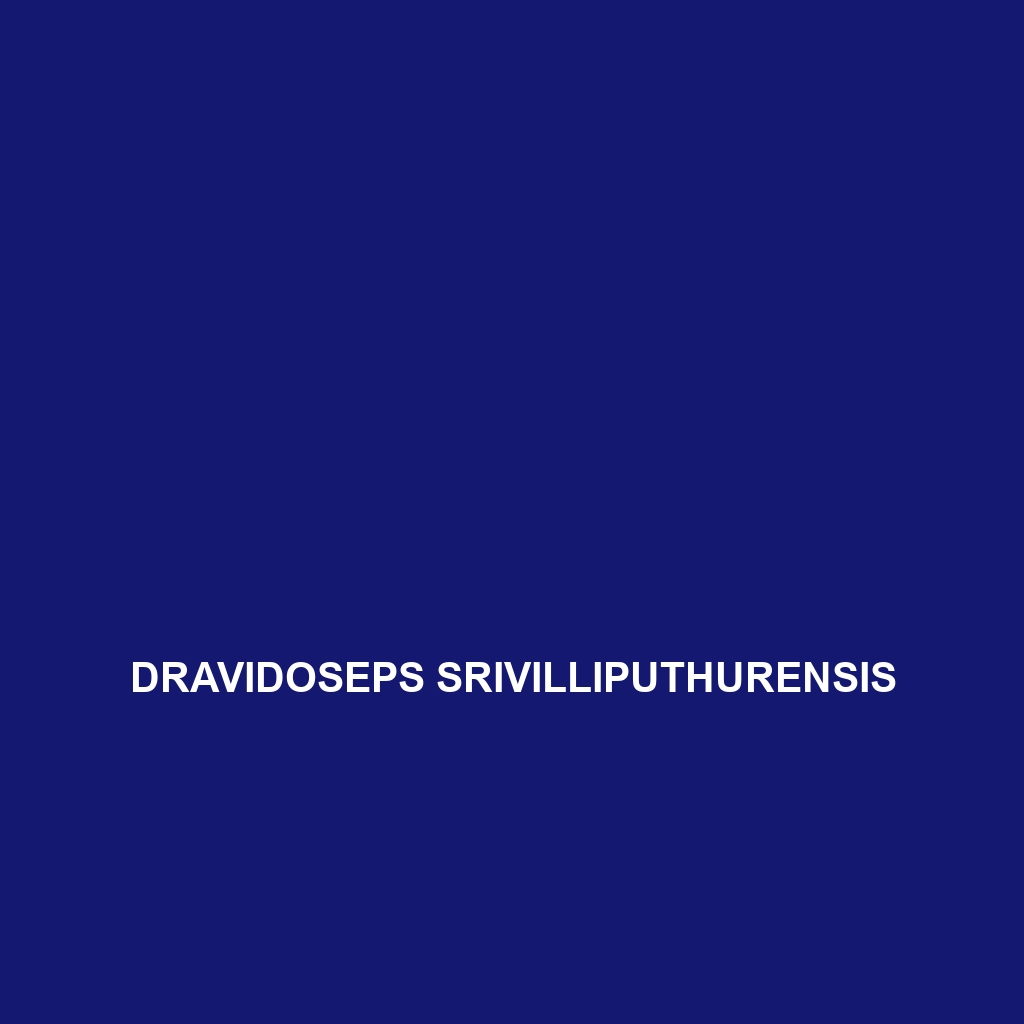 Dravidoseps srivilliputhurensis