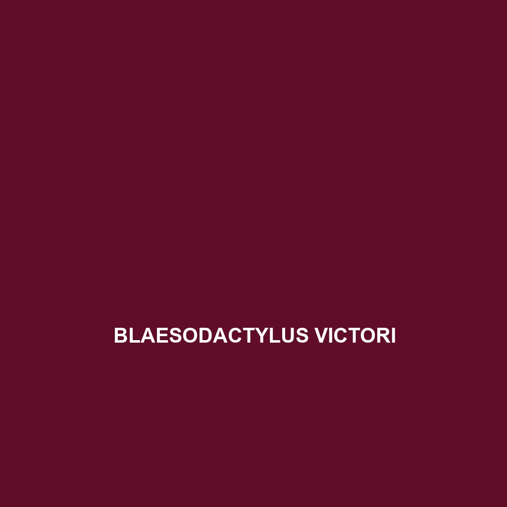 Blaesodactylus victori