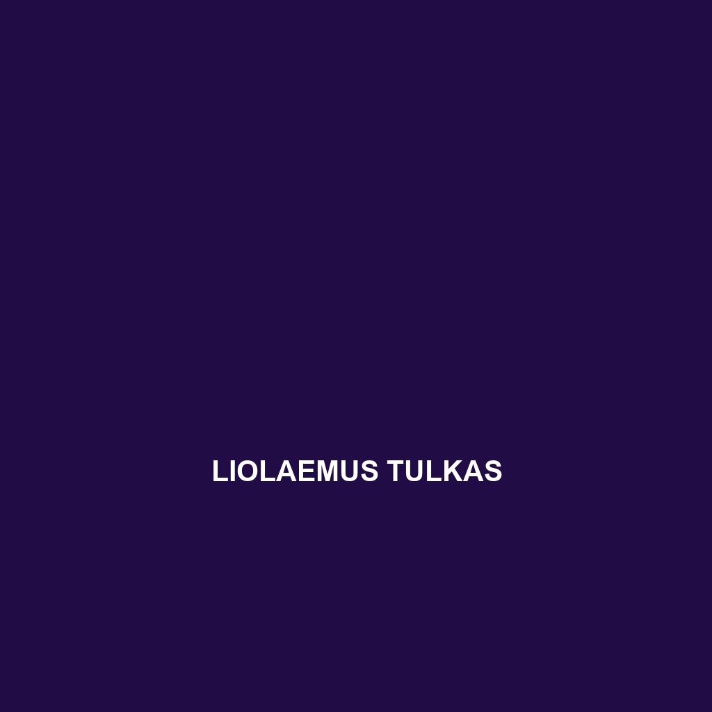 Liolaemus tulkas