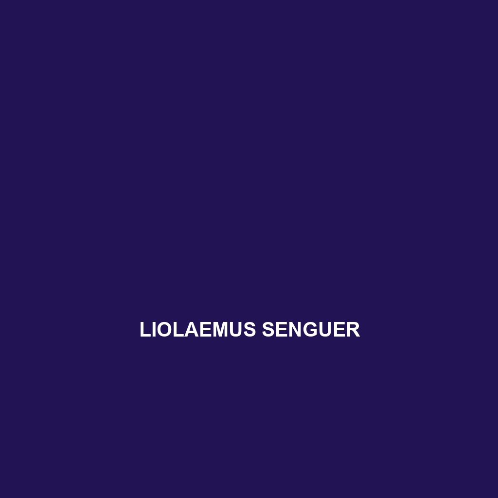 Liolaemus senguer