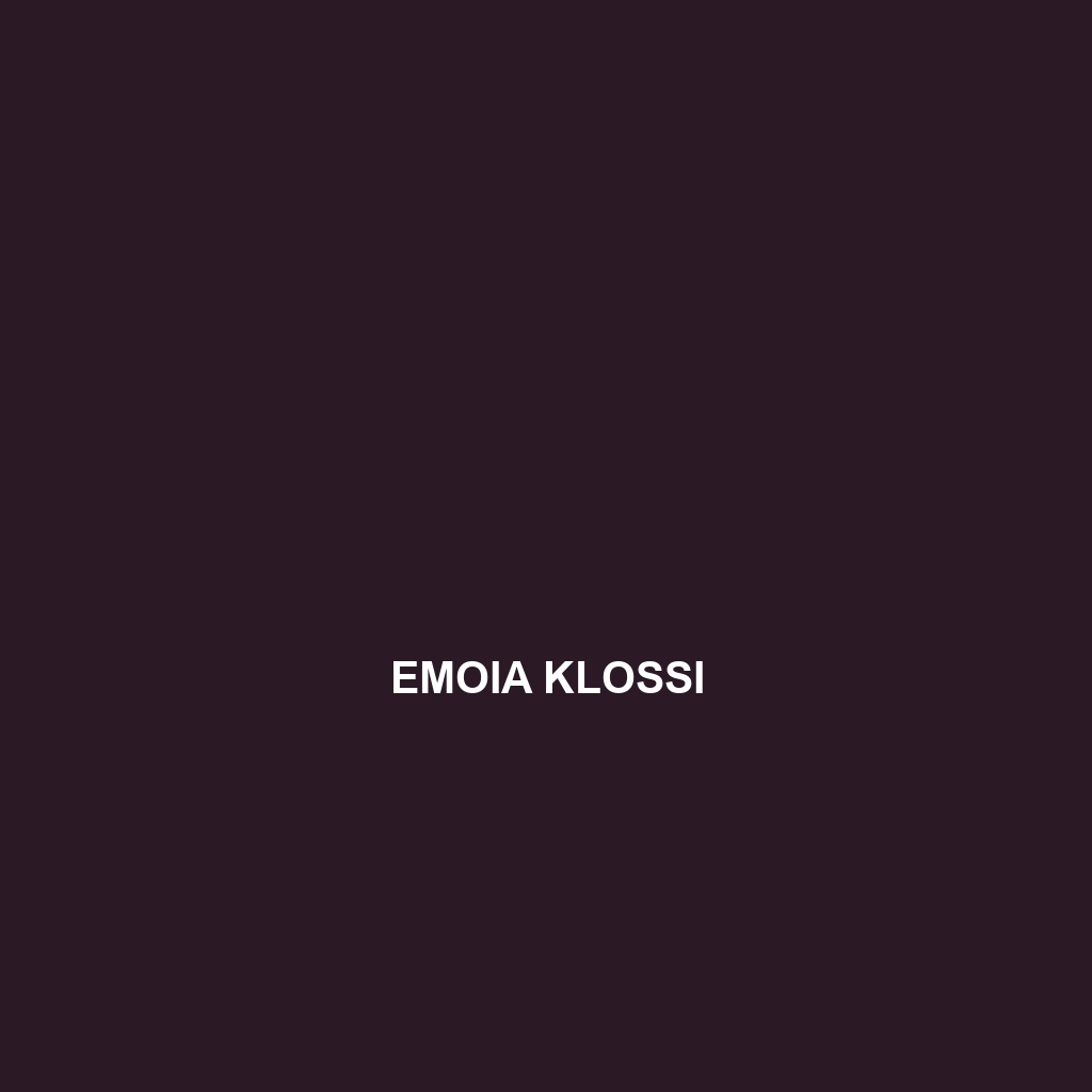 Emoia klossi