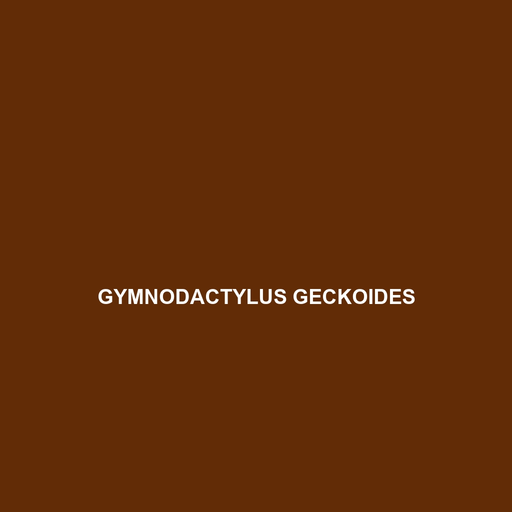 Gymnodactylus geckoides