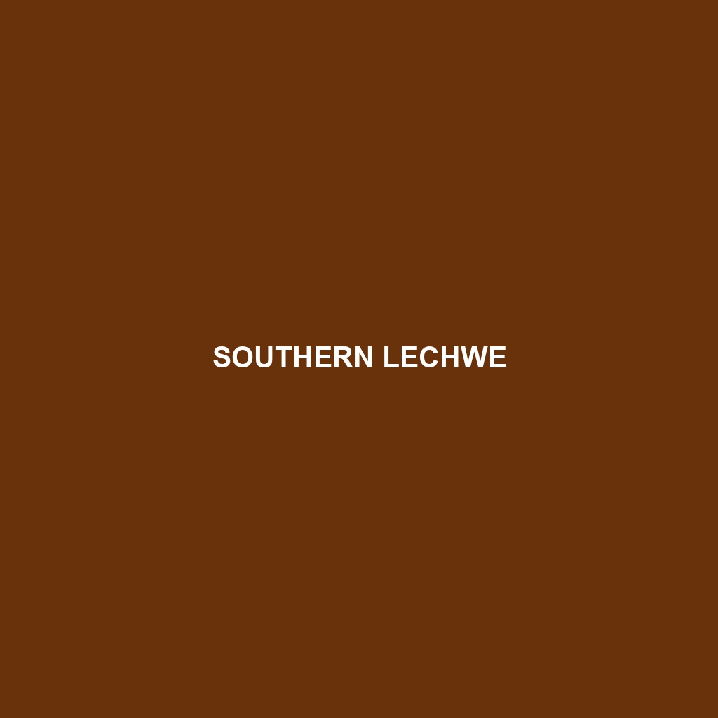 Southern Lechwe