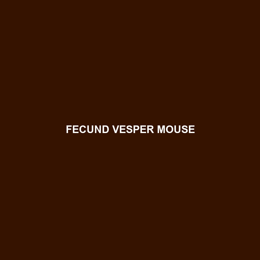 Rejected Vesper Mouse