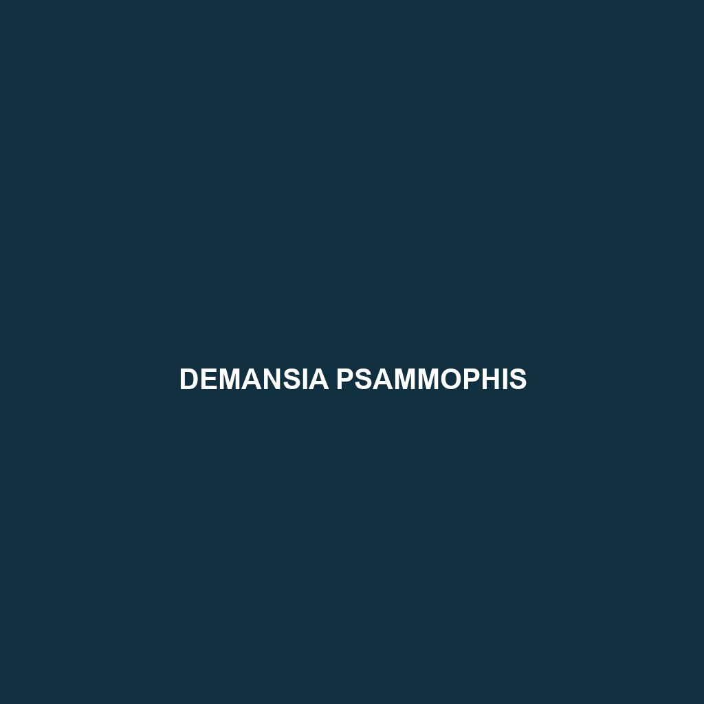 Demansia psammophis