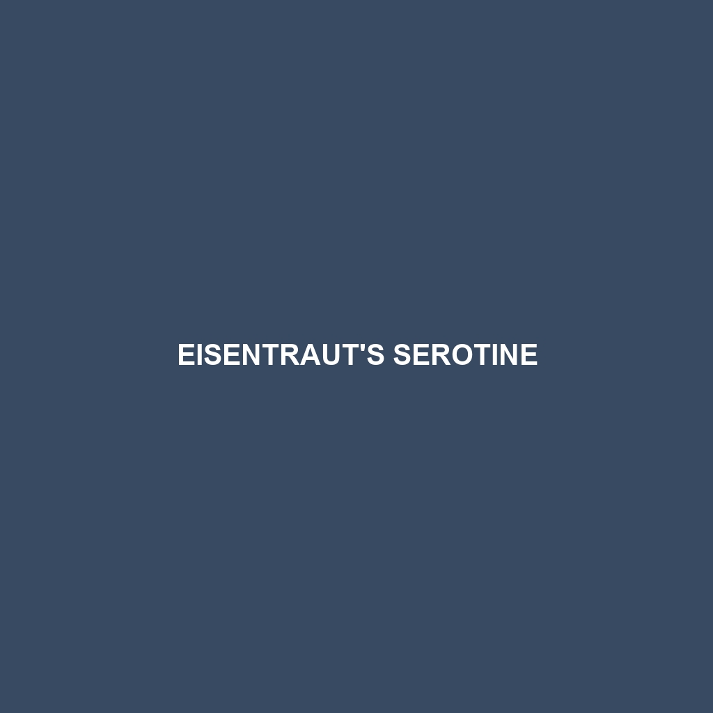 Eisentraut's Serotine