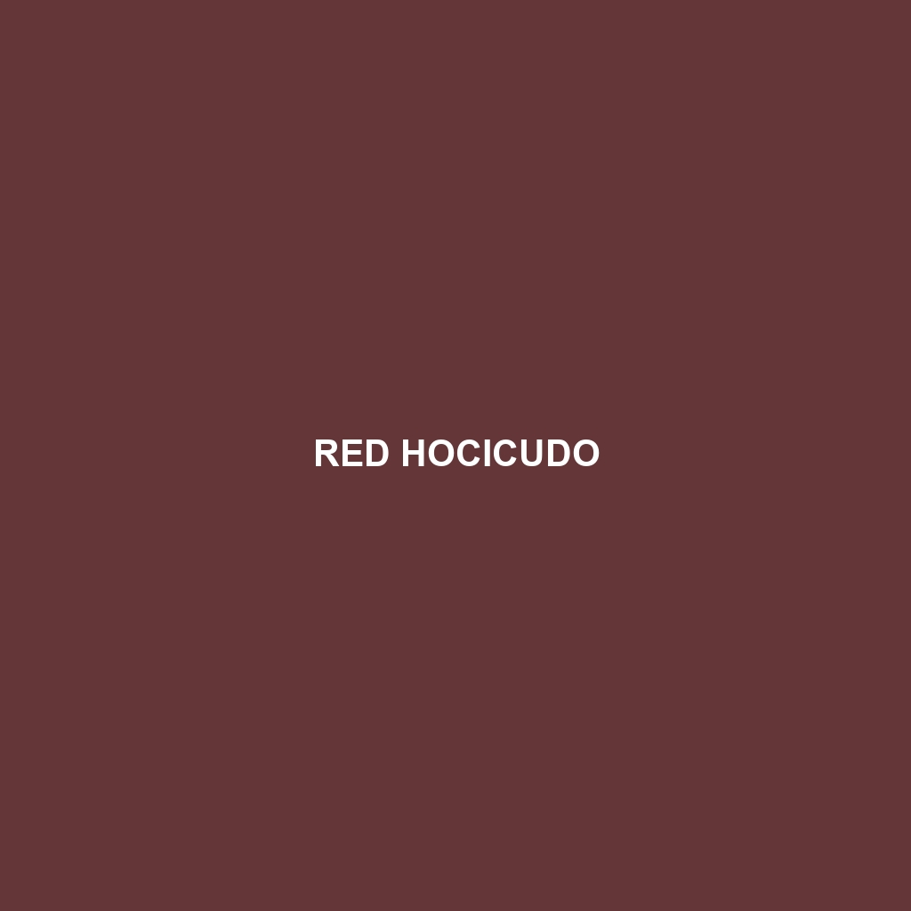 Red Hocicudo