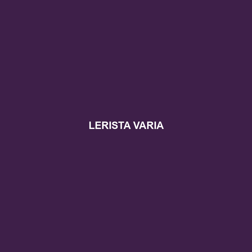 Lerista varia