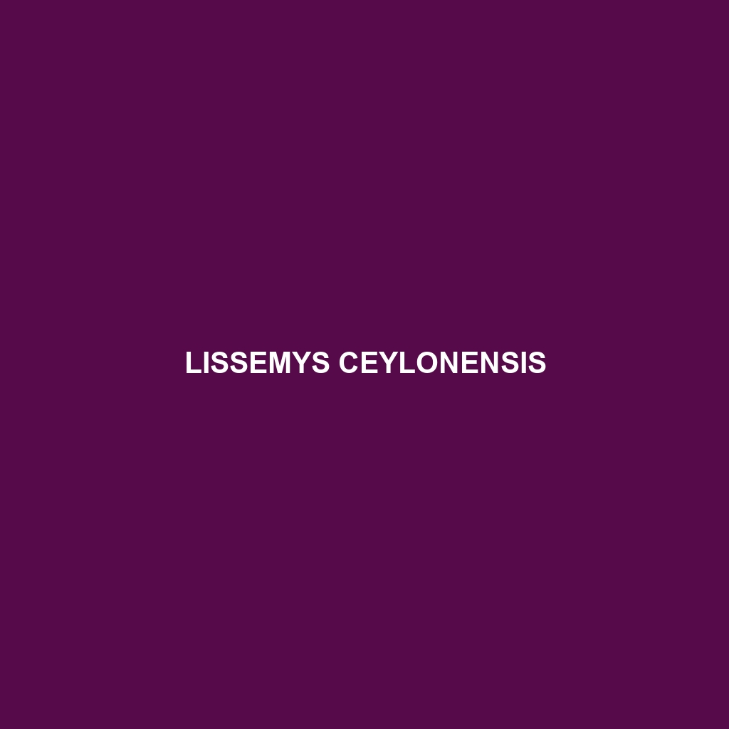 Lissemys ceylonensis