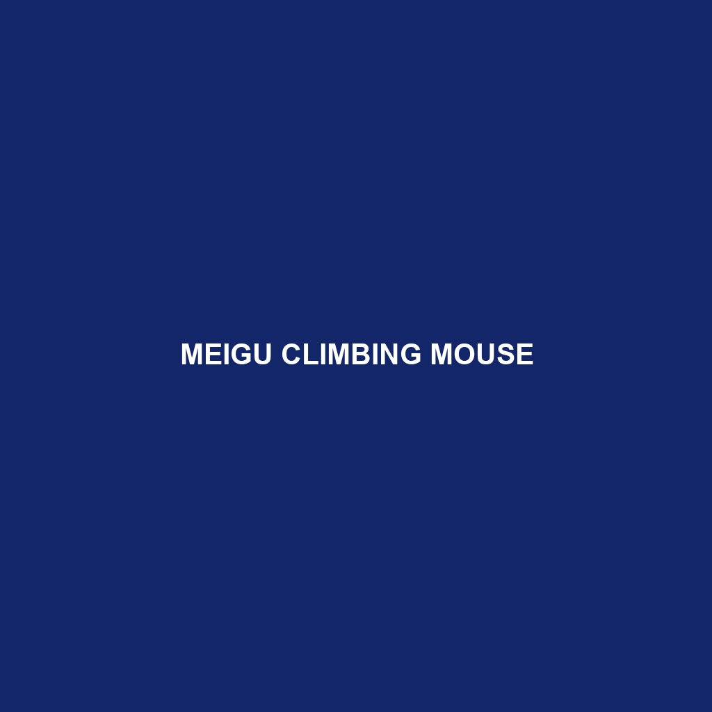 Meigu Climbing Mouse