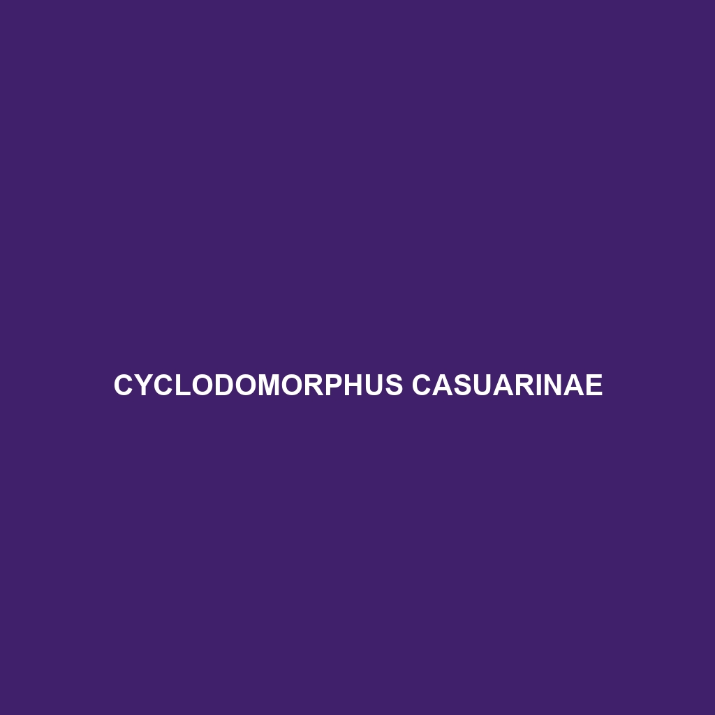 Cyclodomorphus casuarinae