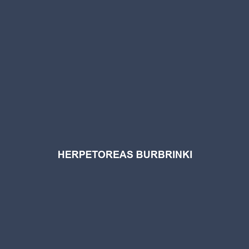 Herpetoreas burbrinki