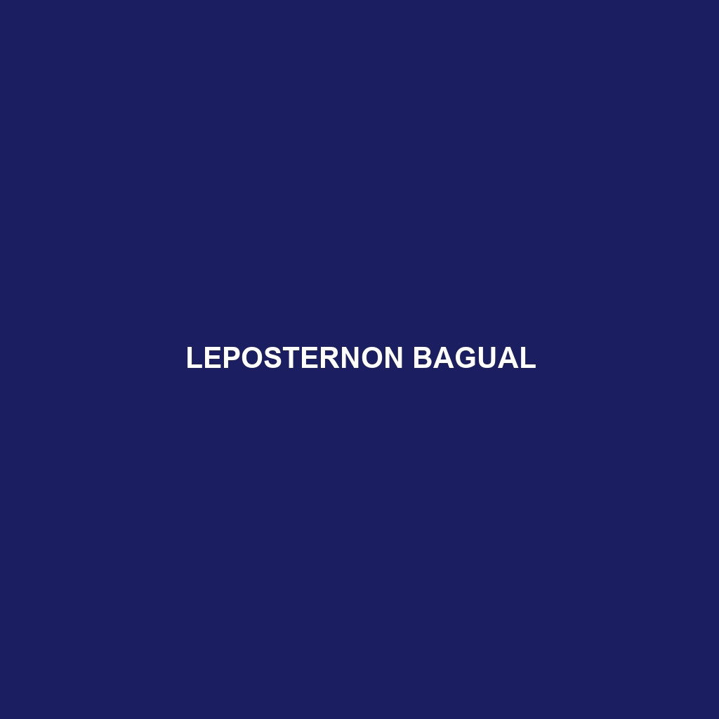 Leposternon bagual