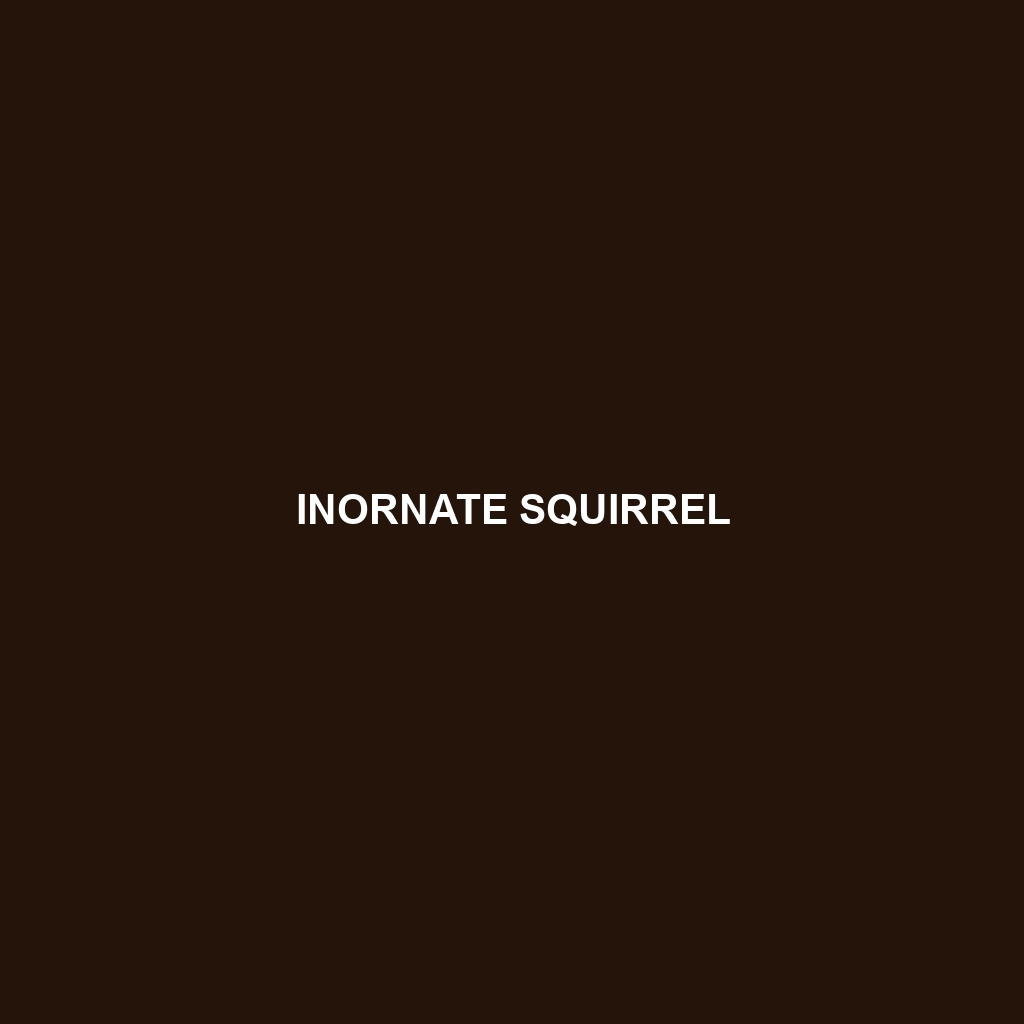 Inornate Squirrel