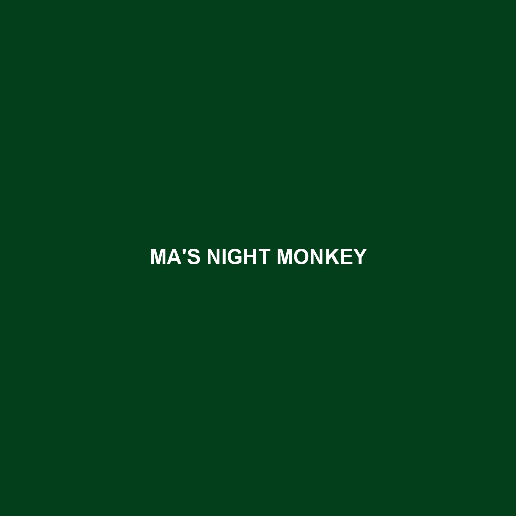 Ma's Night Monkey