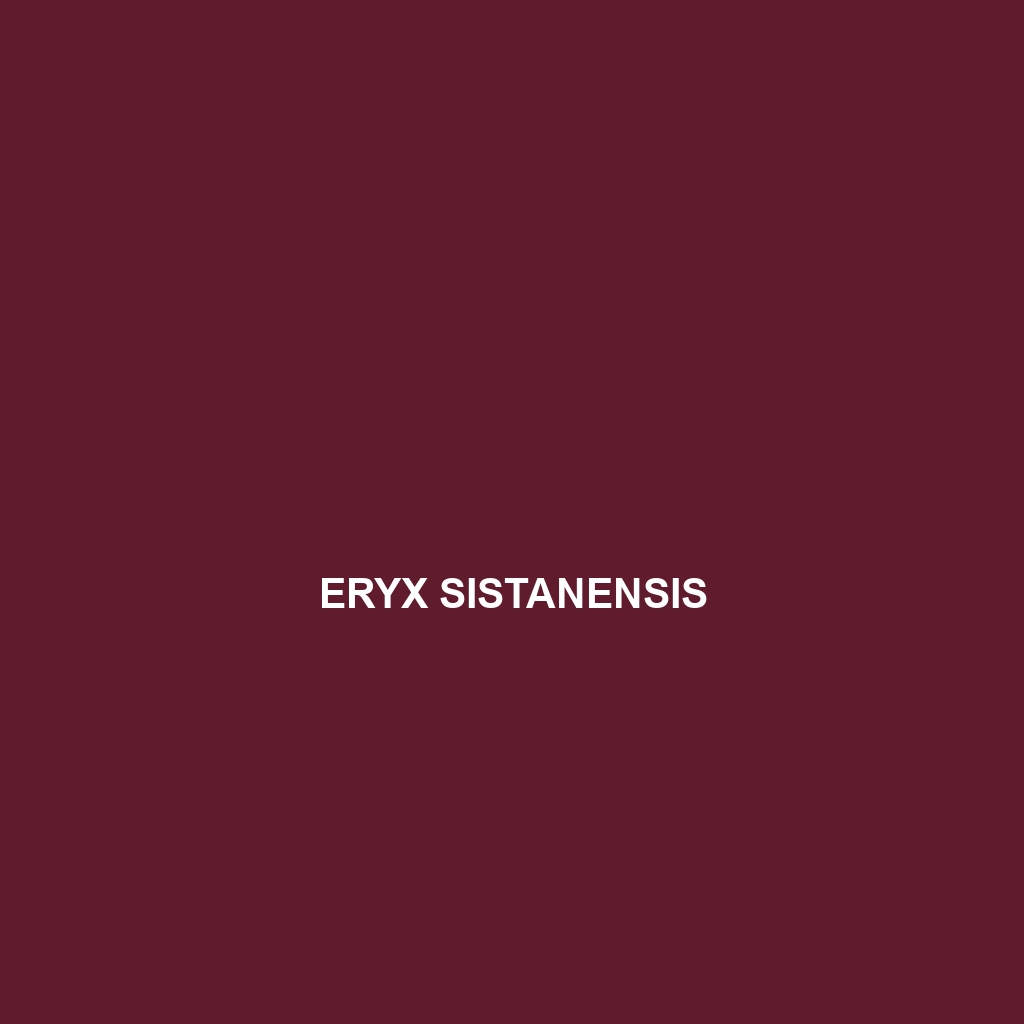 Eryx sistanensis