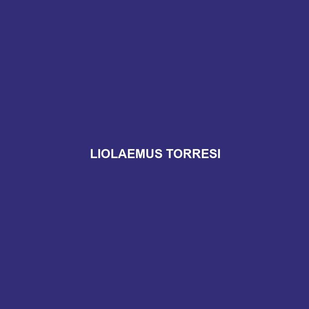 Liolaemus torresi