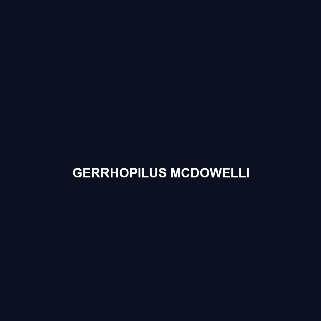 Gerrhopilus mcdowelli