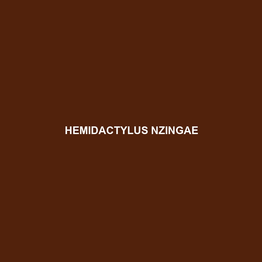 Hemidactylus nzingae