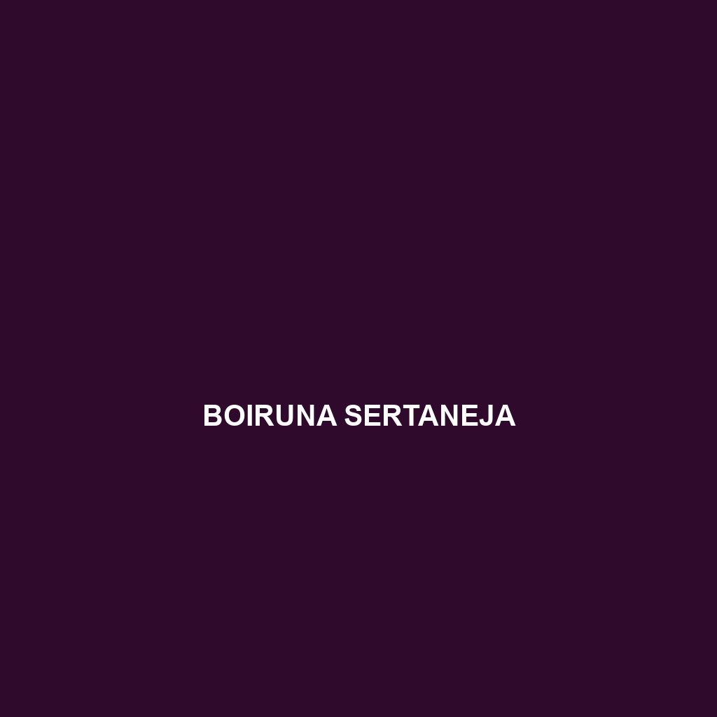 Boiruna sertaneja