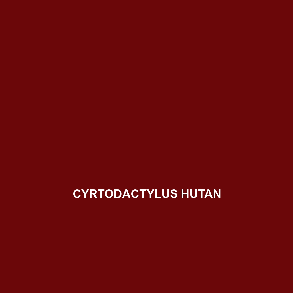 Cyrtodactylus hutan