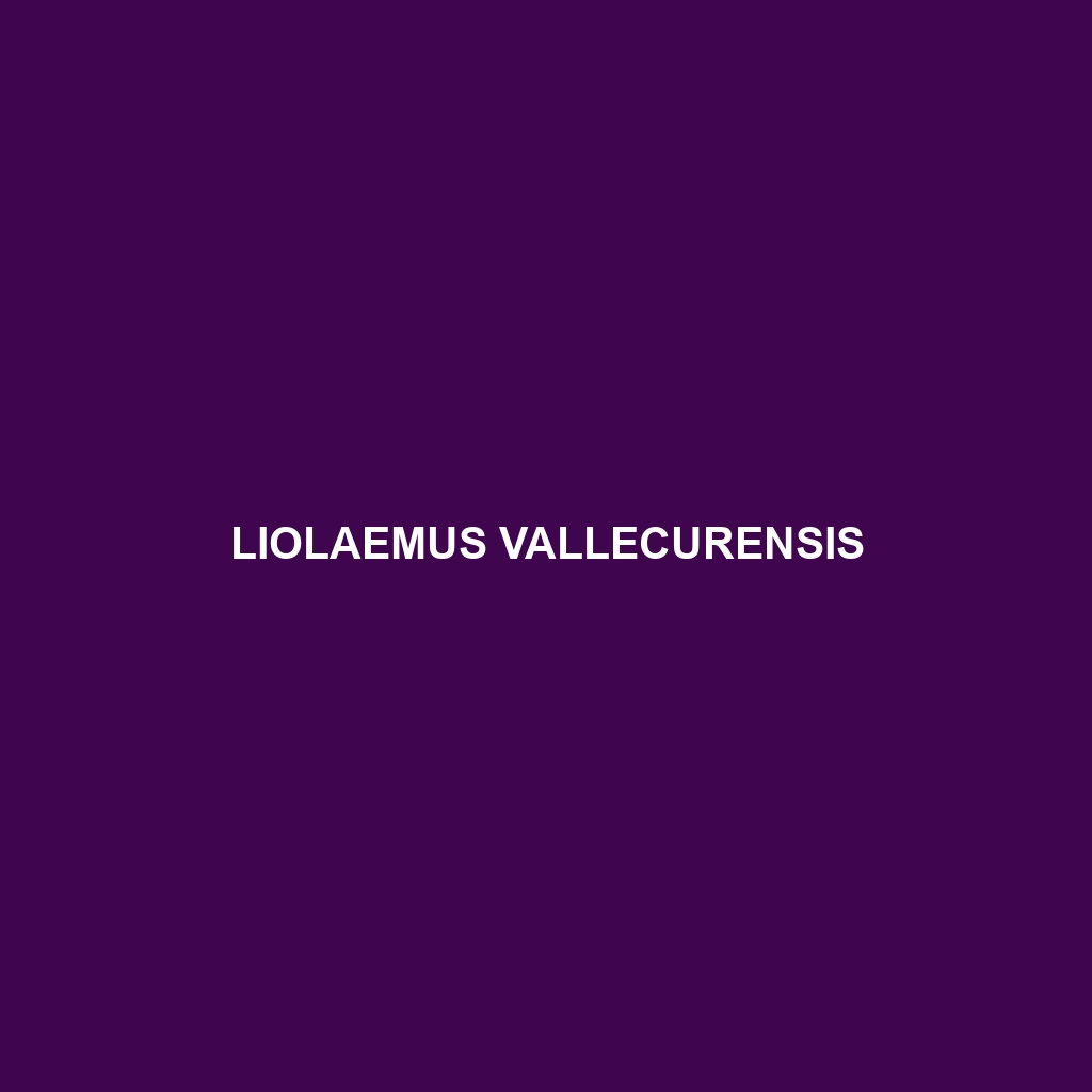 Liolaemus vallecurensis