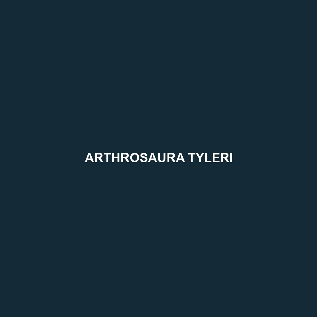 Arthrosaura tyleri