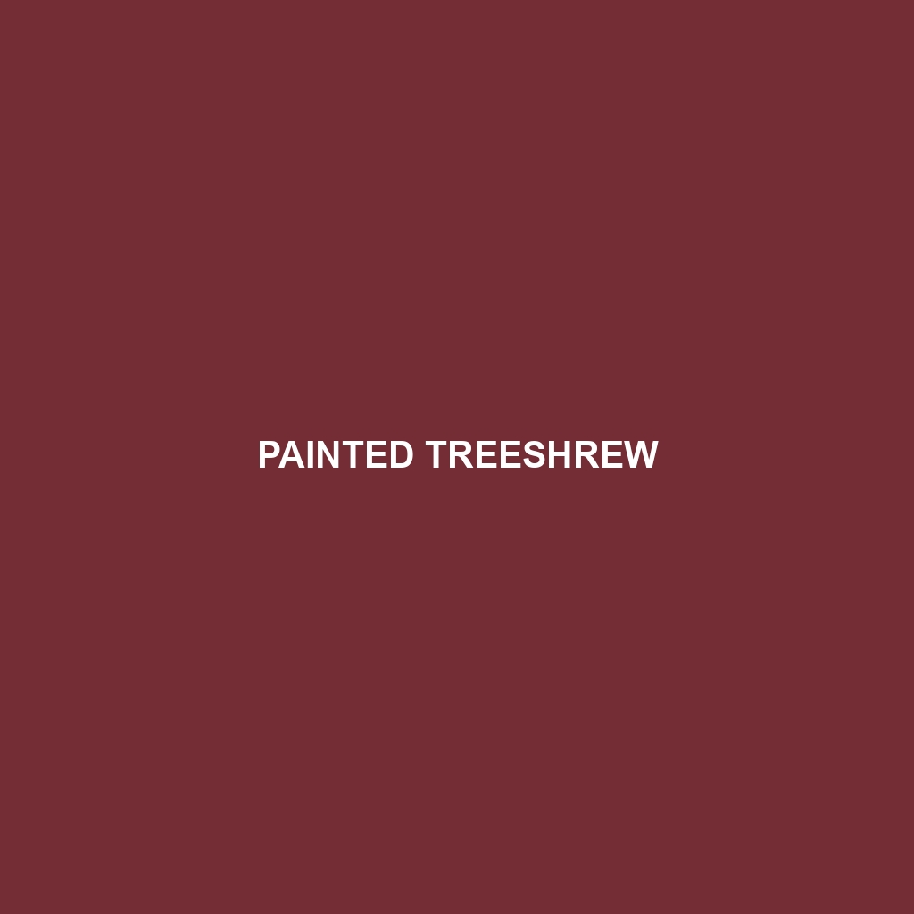 Painted Treeshrew